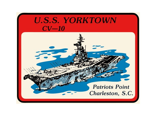 Charleston South Carolina Vintage Style Sticker Decal R8930