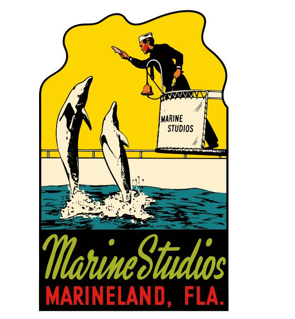 Florida Vintage Style Sticker Decal R8761