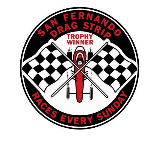 San Fernando Vintage Style Sticker Decal R8653