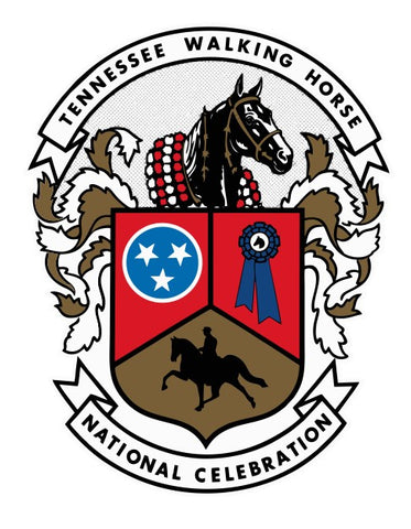 Tennessee Walking Horse Vintage Style Sticker Decal R8709