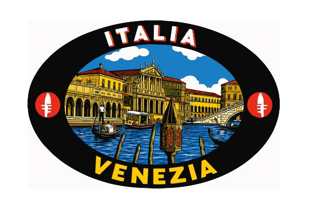 Italia, Venezia Vintage Style Sticker Decal R8915