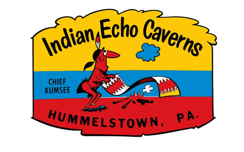 Pennsylvania Caverns Vintage Style Sticker Decal R8645