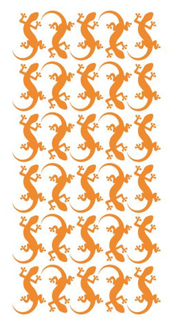 Lizard Stickers Sticker 1-1/4" DC35-020 Light Orange