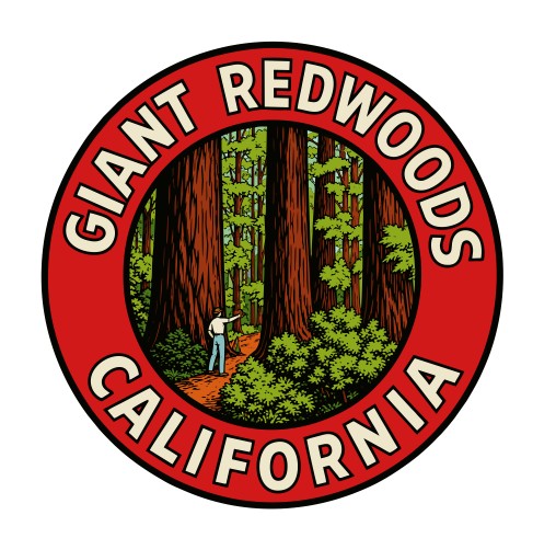 California Vintage Style Sticker Decal R8622