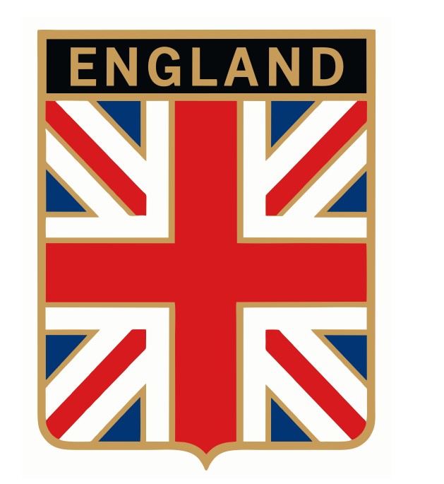 England Vintage Style Sticker Decal R8612