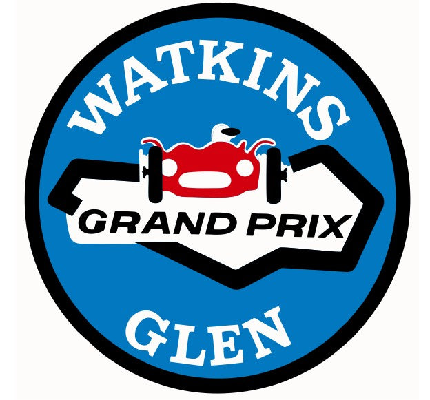 Grand Prix Vintage Style Sticker Decal R8536
