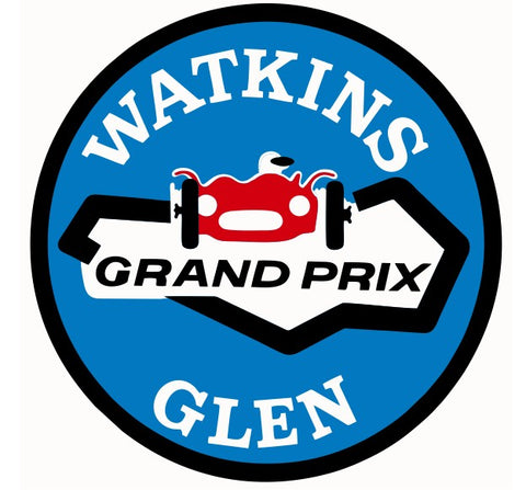 Grand Prix Vintage Style Sticker Decal R8536