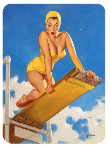 Pinup Girl Sticker Decal pin up pin-up P239