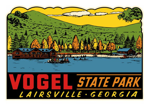 Lairsville Georgia Vintage Style Sticker Decal R8549