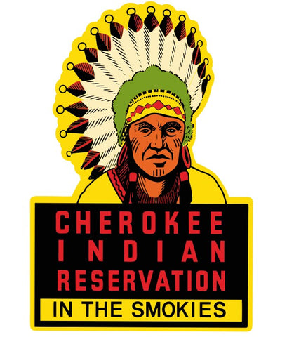 The Smokies Vintage Style Sticker Decal R8532