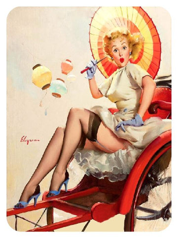 Pinup Girl Sticker Decal pin up pin-up P167