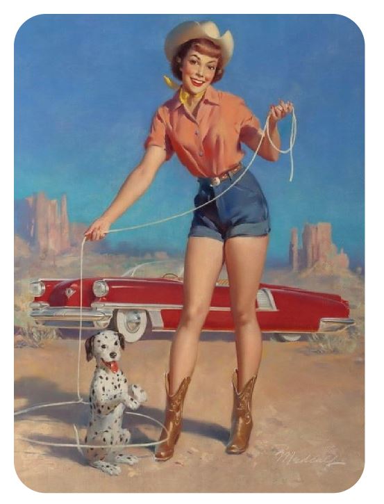 Pinup Girl Sticker Decal pin up pin-up P230