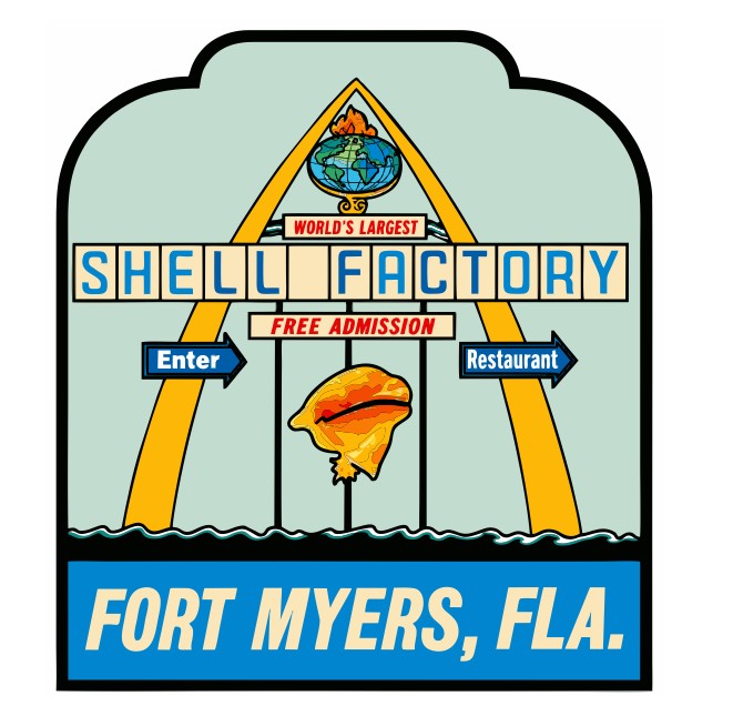 Fort Myers Florida Vintage Style Sticker Decal R8552