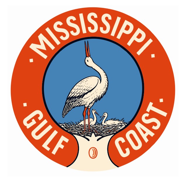 Mississippi Gulf Vintage Style Sticker Decal R8554