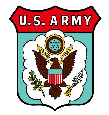 US Army Vintage Style Sticker Decal R8628