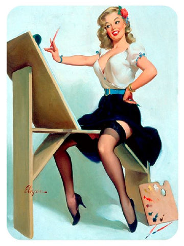 Pinup Girl Sticker Decal pin up pin-up P226