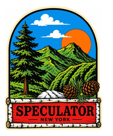 Speculator New York Vintage Style Sticker Decal R8562