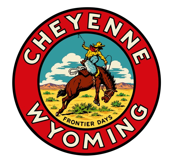 Cheyenne Wyoming Vintage Style Sticker Decal R8600