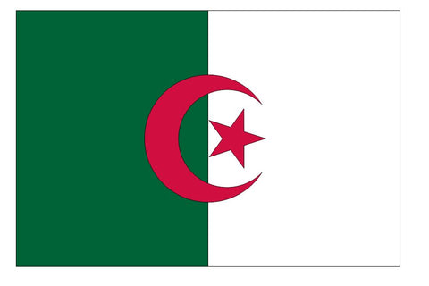 ALGERIA Flag Vinyl International Flag DECAL Sticker MADE IN USA F19