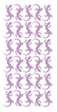 Lizard Stickers Sticker 1-1/4" DC35-042 Lilac