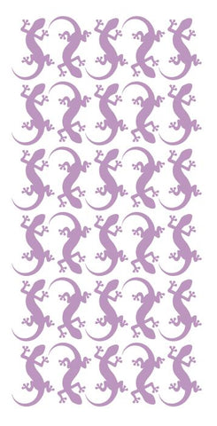 Lizard Stickers Sticker 1-1/4" DC35-042 Lilac