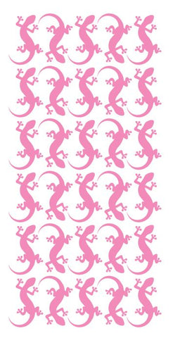 Lizard Stickers Sticker 1-1/4" DC35-045 Pink