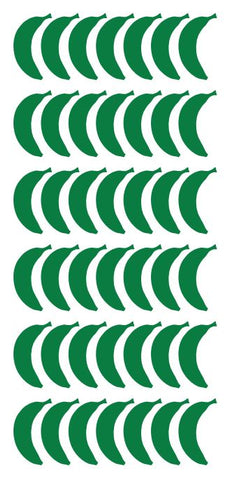 Banana Stickers Sticker 1-1/4" DC36-068 Green