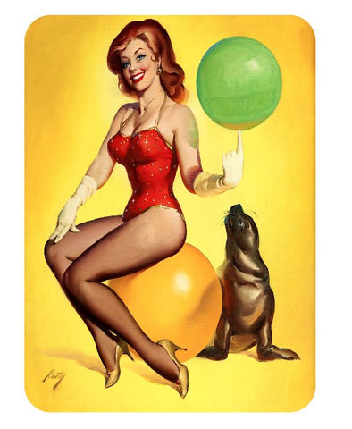 Pinup Girl Sticker Decal pin up pin-up P123