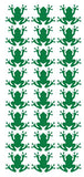 Frog Stickers Sticker Vinyl 1.20" DC34-068