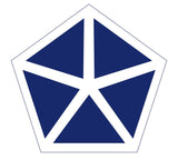 5th Fifth Corps V Military Sticker Decal M931