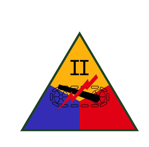 2nd II Armored Corps Military Sticker Decal M934