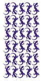 Lizard Stickers Sticker 1-1/4" DC35-404 Purple