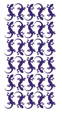 Lizard Stickers Sticker 1-1/4" DC35-404 Purple