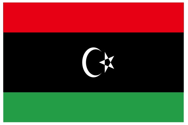 LIBYA Vinyl International Flag DECAL Sticker MADE IN THE USA F281