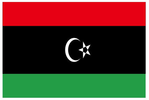 LIBYA Vinyl International Flag DECAL Sticker MADE IN THE USA F281
