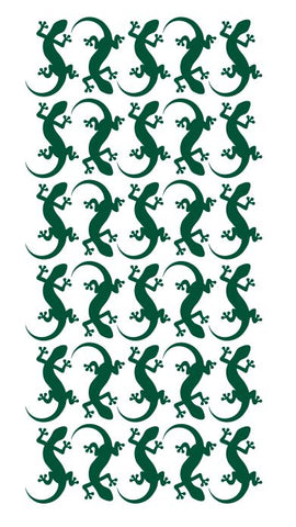 Lizard Stickers Sticker 1-1/4" DC35-613 Dark Green