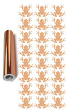 Frog Stickers Sticker Vinyl 1.20" DC34 Chrome Rose Gold