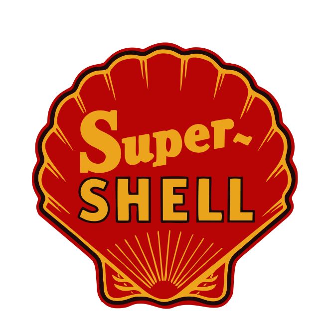 Super Shell Sticker Stickers Decal R8403