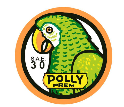 Polly Prem Gasoline Gas Sticker Stickers Decal R8417
