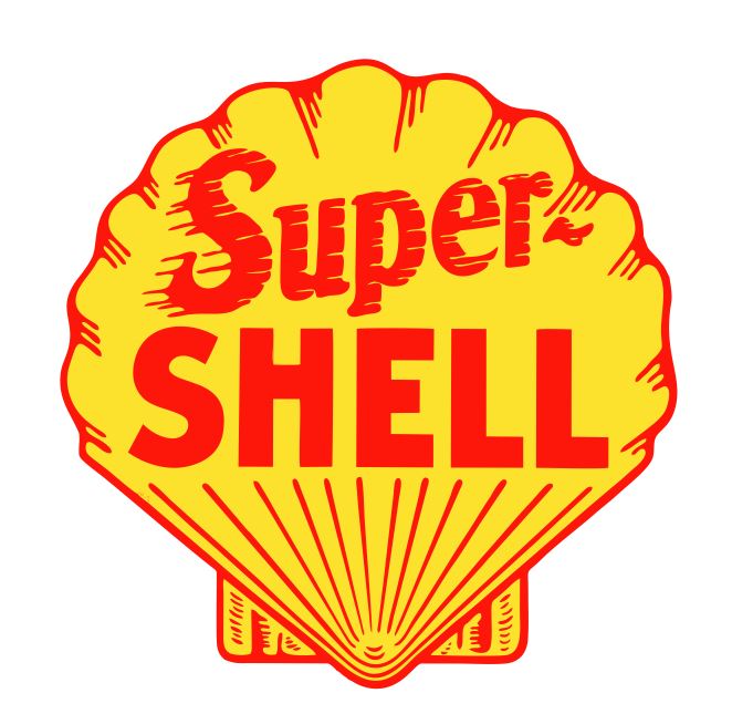 Super Shell Sticker Stickers Decal R8407