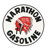 Marathon Gasoline Sticker Stickers Decal R8433