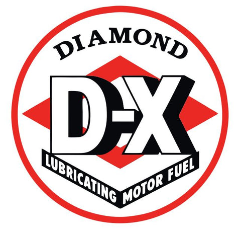 Diamond DX Lubricanting Motor Fuel Sticker Stickers Decal R8430