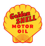 Golden Shell Motor Oil Sticker Stickers Decal R8415