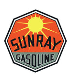 Sunray Gasoline Sticker Stickers Decal R8412