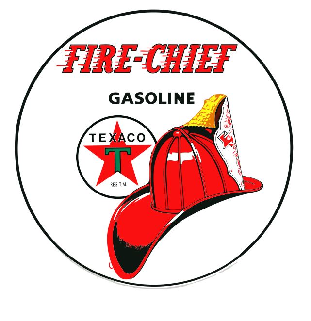 Fire Chief Gasoline Sticker Stickers Decal R8413