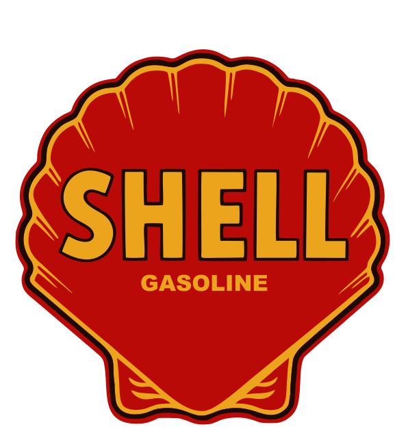Shell Gasoline Sticker Stickers Decal R8400