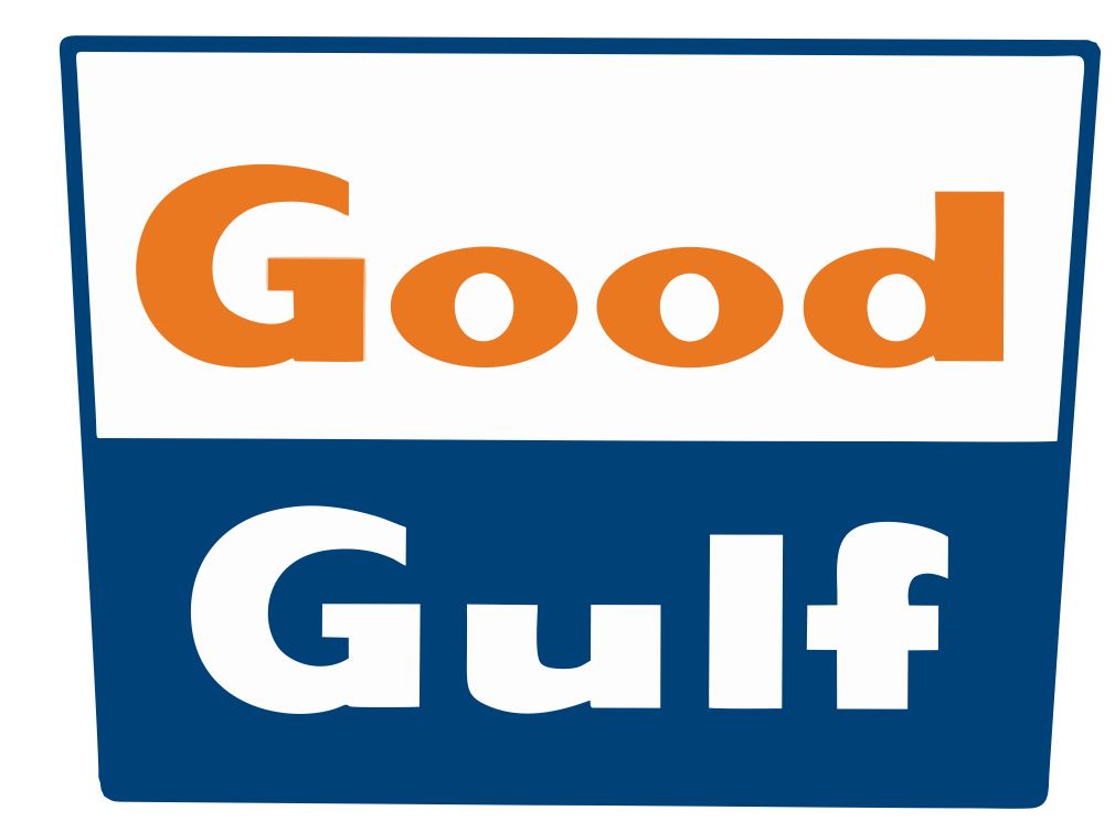 Good Gulf Sticker Stickers Decal R8422