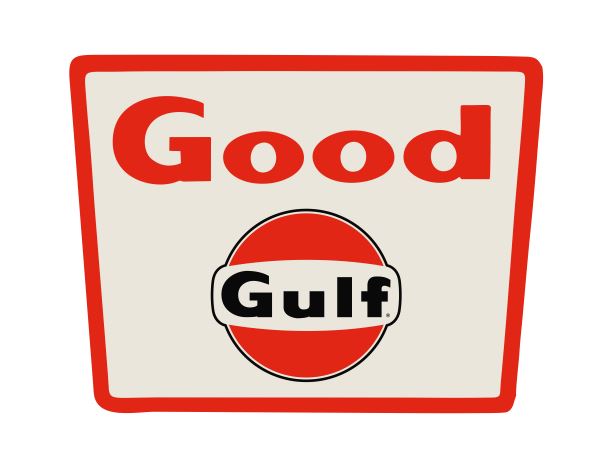 Gulf Sticker Stickers Decal R8405