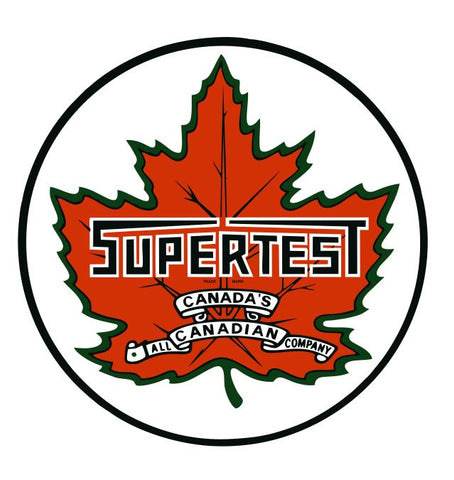 Supertest Gasoline Gas Sticker Stickers Decal R8420