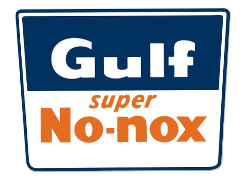 Gulf Super No-nox Sticker Stickers Decal R8428
